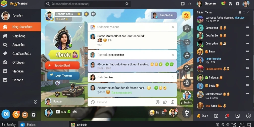 zk9 - Tangkapan layar menunjukkan mode multiplayer yang seru dan interaktif.